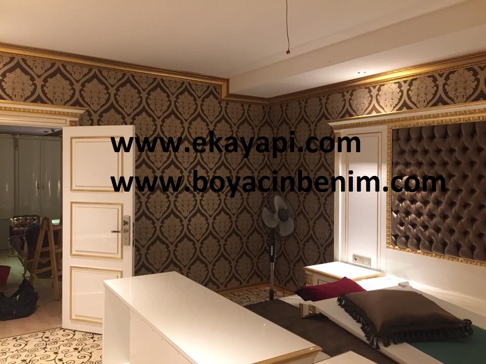 Asortie Mobilya Otel Odaları. Duvar Kağıdı Ustası